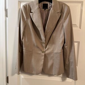 The Limited Beige Blazer